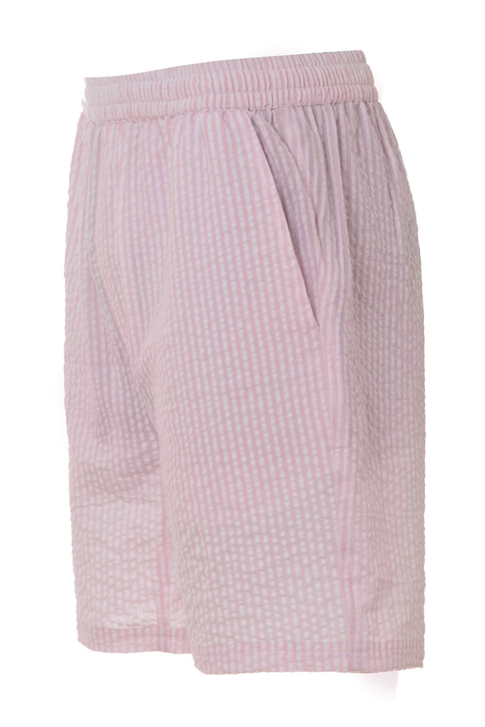 Seersucker Stripe Shorts