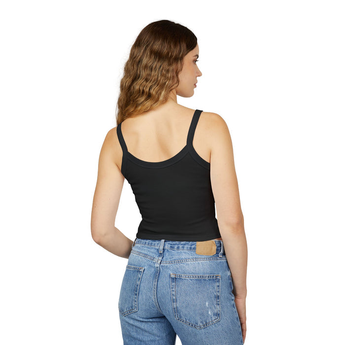 Sexy Tiger Crop Tank Top — Women's Spaghetti Strap Graphic Tank