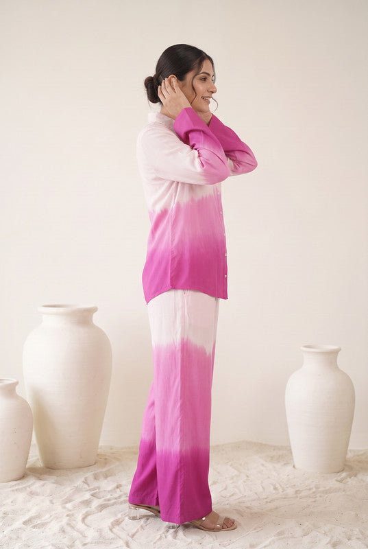 Shades of Pink Ombre Co-ord Set