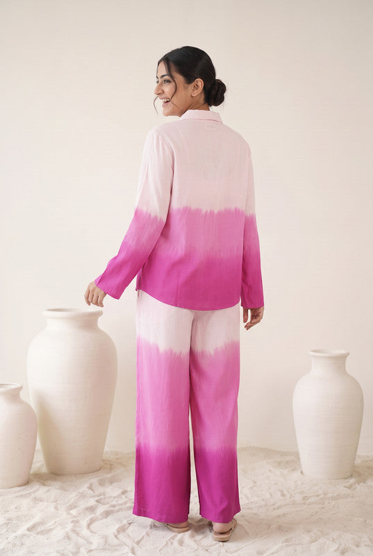 Shades of Pink Ombre Co-ord Set