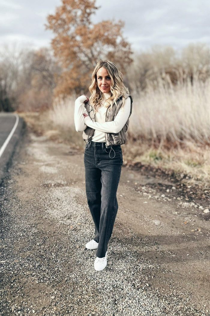 Shadow Wash High Rise Jeans - FINAL SALE
