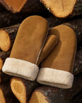 Sheepskin Mitts - Tan - The Classic Boutique