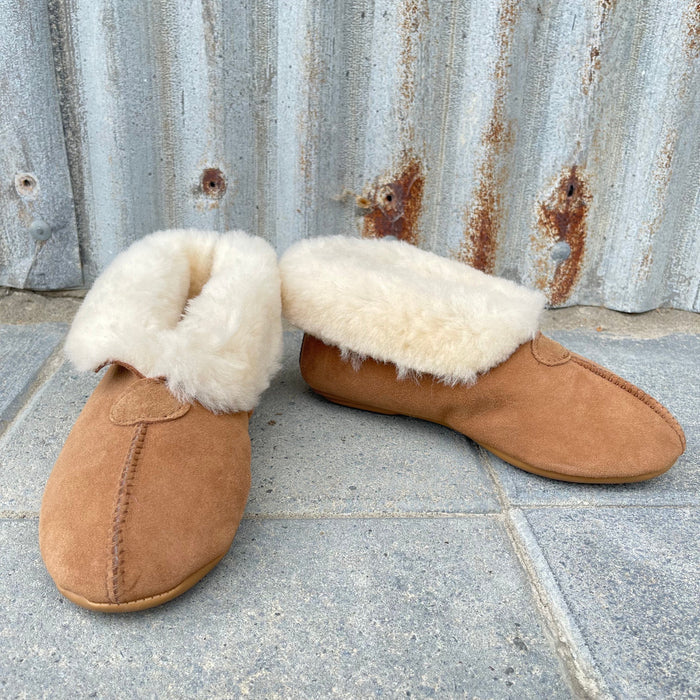 Mel Slipper in Chestnut
