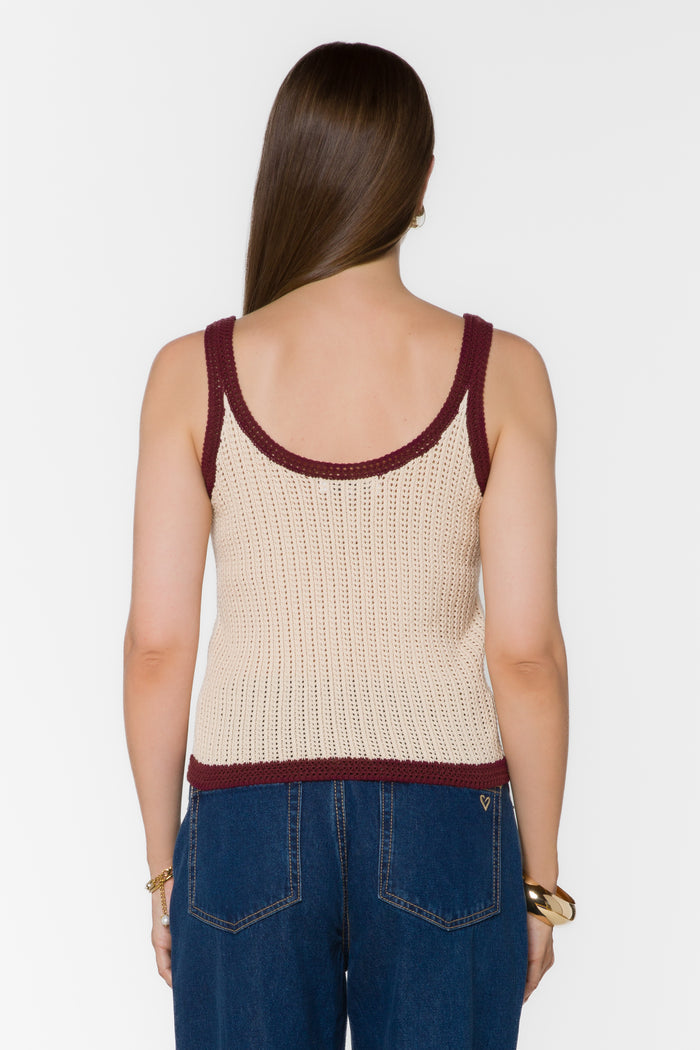 Shiann Blackberry Wine Tank - Tops - Velvet Heart Clothing
