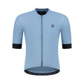 Rogelli Signature fietsshirt heren lichtblauw korte mouw voorkant.