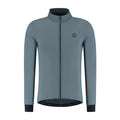Rogelli Signature fietsshirt heren ardesia lange mouw voorkant.