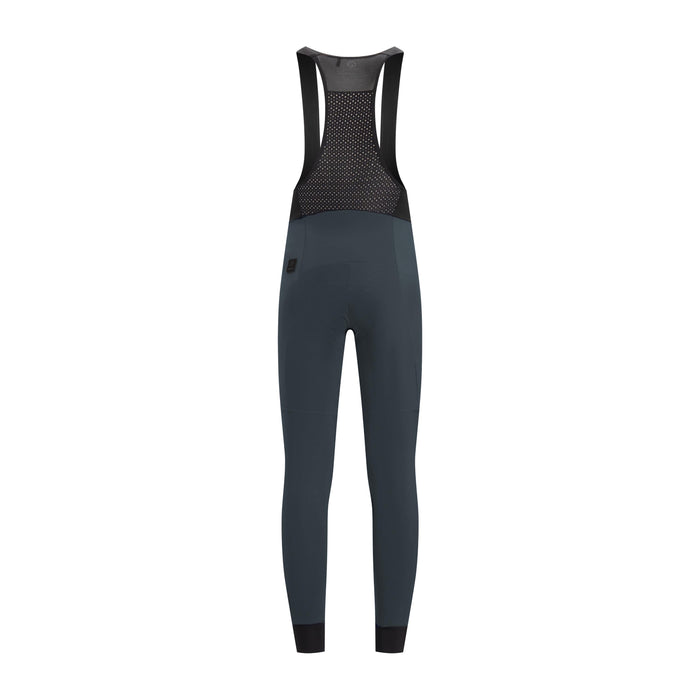 Rogelli Signature lange fietsbroek heren grijs achterkant.