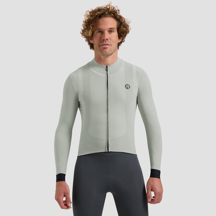 Rogelli Signature Light fietsshirt heren grijs gedragen voorkant.