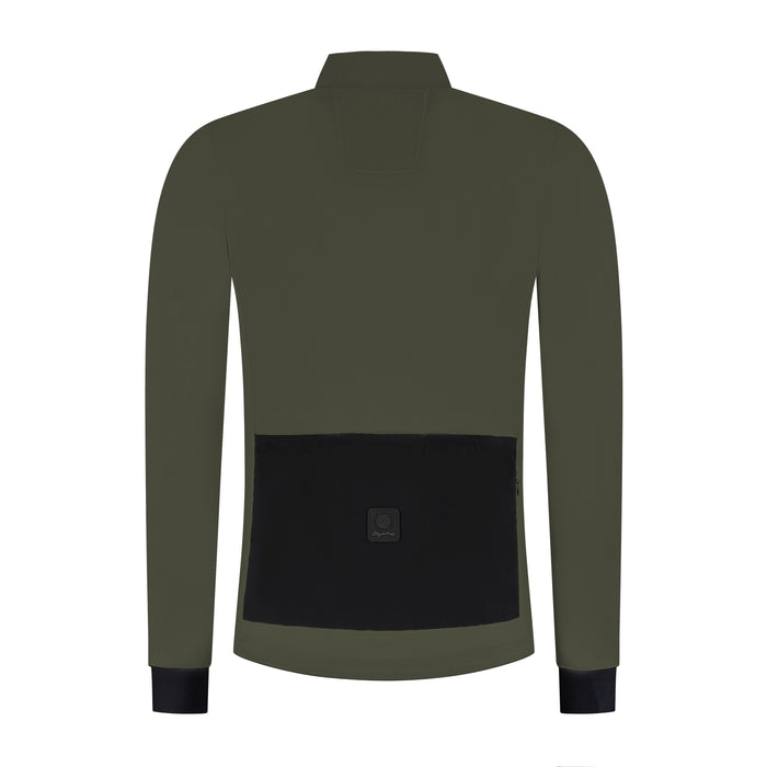Rogelli Signature Light fietsshirt heren groen achterkant.