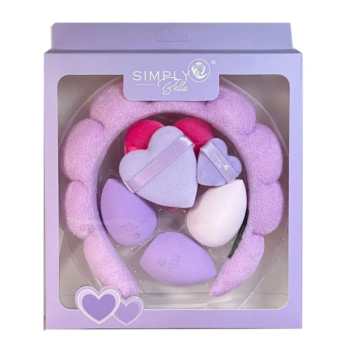 Simply Bella - Makeup Tool Set (PINK-6, PURPLE-6)