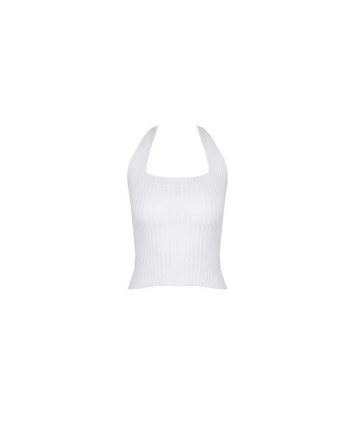 SOL HALTER TANK WHITE