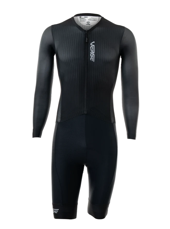 SOLIDS CX LS SPEEDSUIT - WOMEN - BLACK