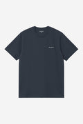 S/S Script Embroidery T-Shirt