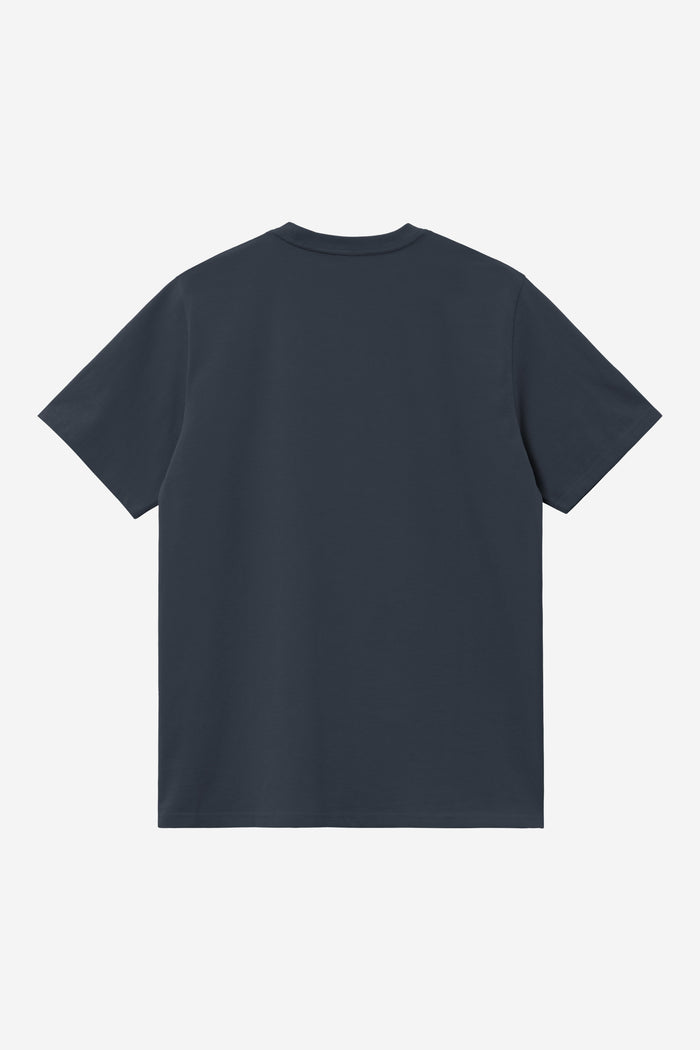 S/S Script Embroidery T-Shirt