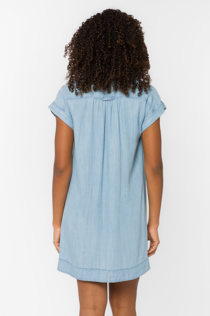 Starla Classic Indigo Dress - Dresses - Velvet Heart Clothing