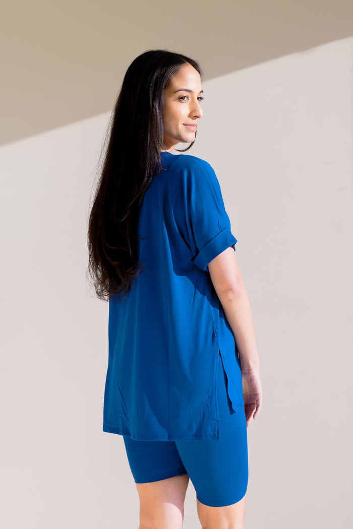 Stormy Breeze Buttery Soft Lounge Set Blue