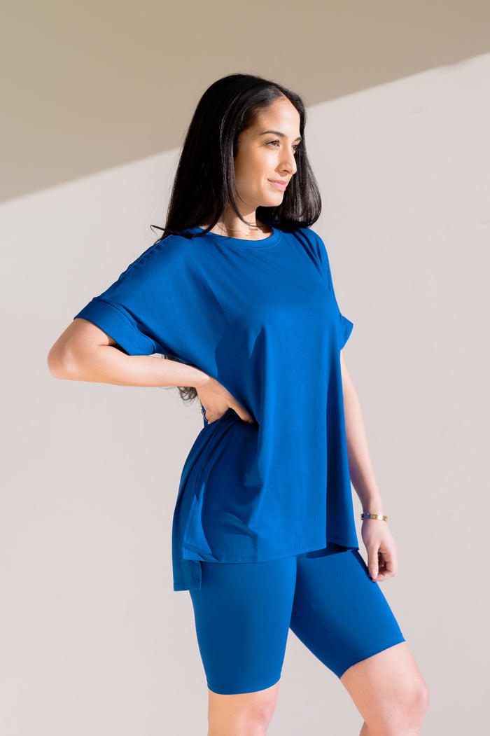 Stormy Breeze Buttery Soft Lounge Set Blue