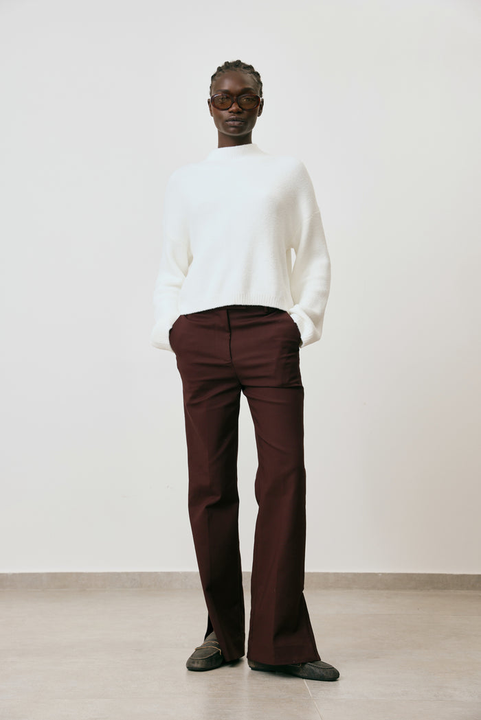 Straight-Leg Trousers