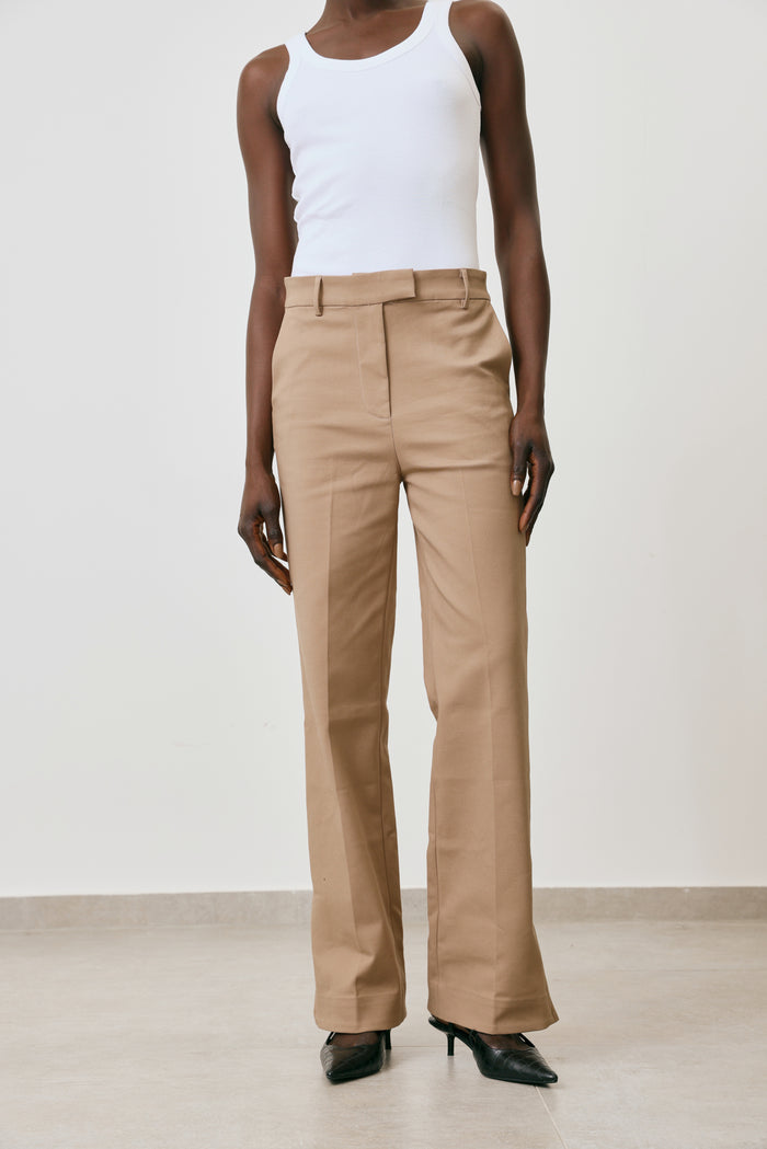 Straight-Leg Trousers