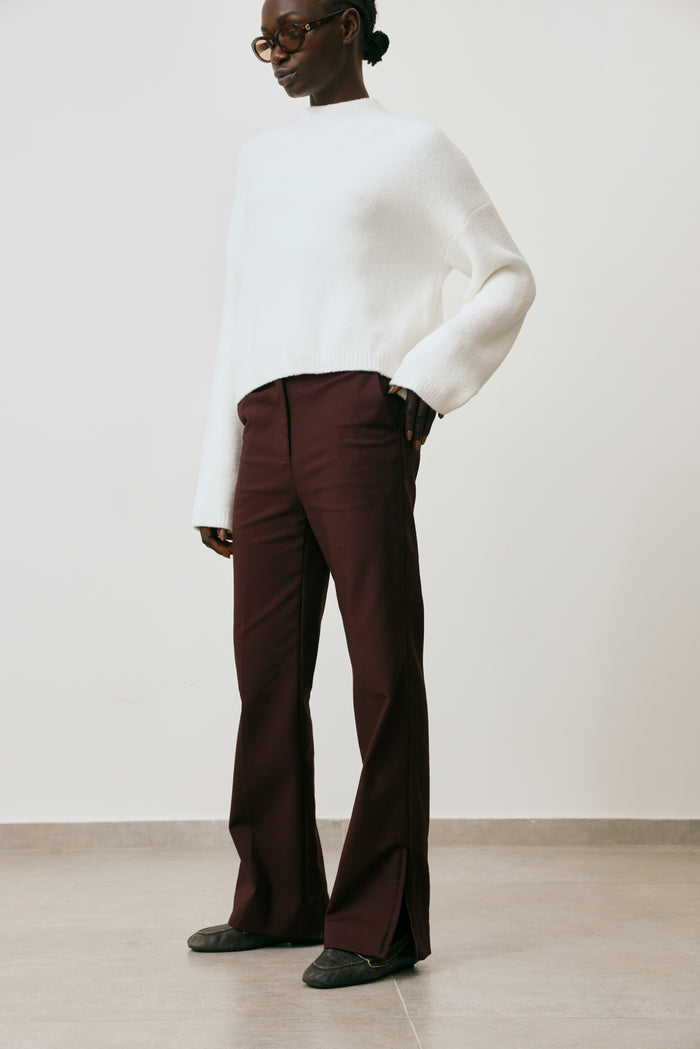 Straight-Leg Trousers