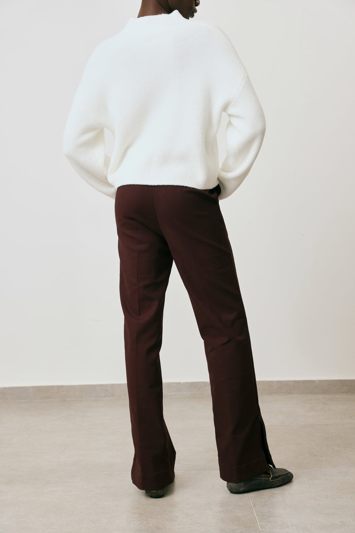Straight-Leg Trousers