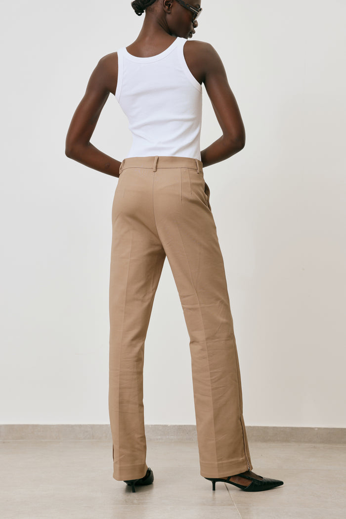 Straight-Leg Trousers
