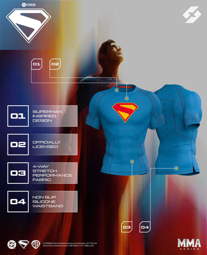 SUPERMAN Compression Short Sleeve