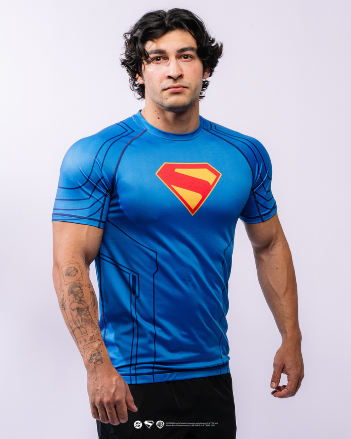 SUPERMAN Compression Short Sleeve