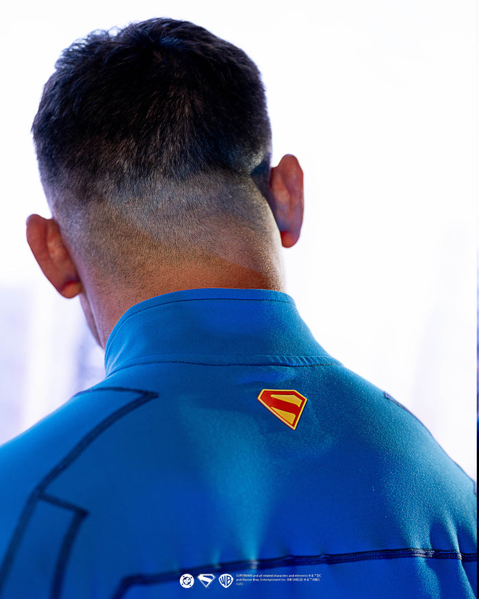 SUPERMAN Kryptonian Armor 1/4 Zip Long Sleeve