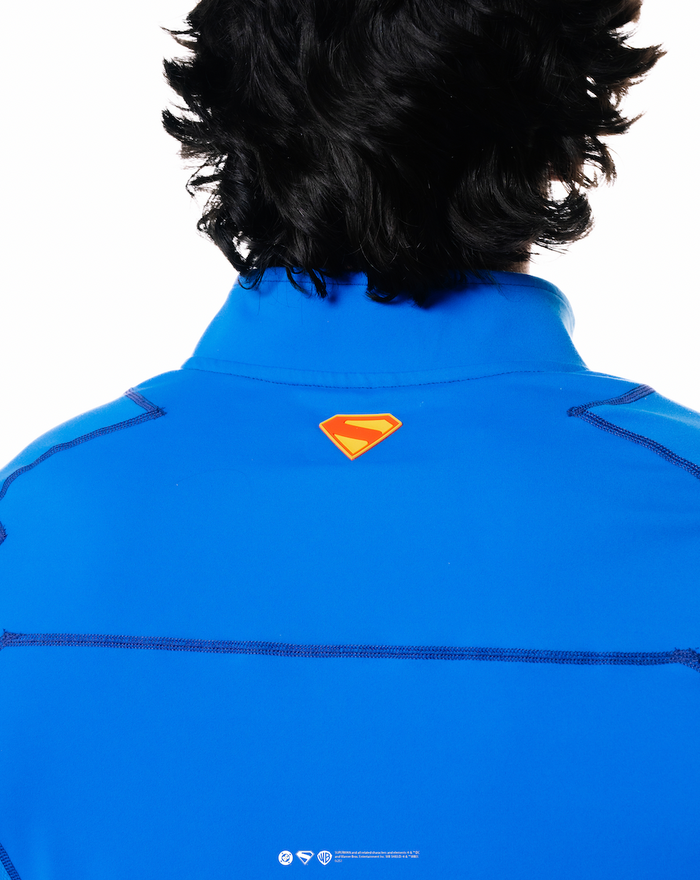 SUPERMAN Kryptonian Armor 1/4 Zip Long Sleeve