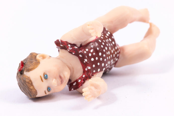 Susan Scogin Concord Resin Girl Doll Crawling