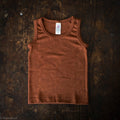 Swift Baby & Kids Top - Merino Wool & Silk - Deep Rust