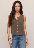Syd Sweater Vest - Pebble Coast