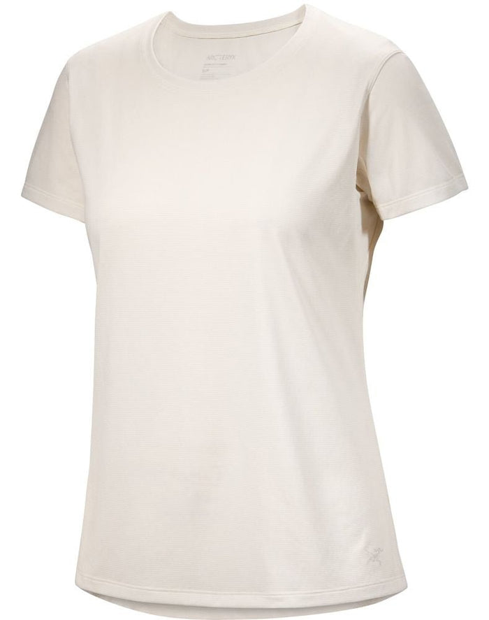 Taema Crew Neck Shirt SS Women's Arctic Silk Heather - Arc'teryx Australia