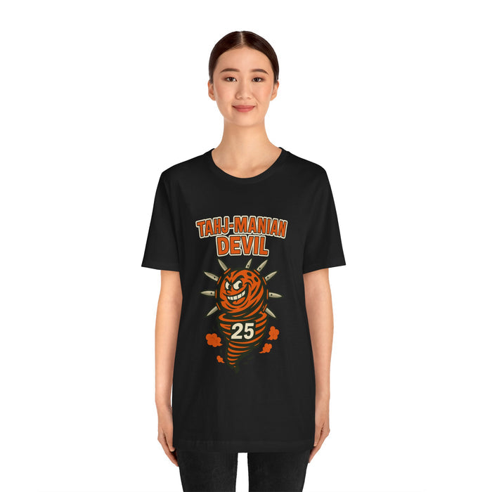 Tahj-Manian Devil Graphic Tee | Unisex Short Sleeve T-Shirt