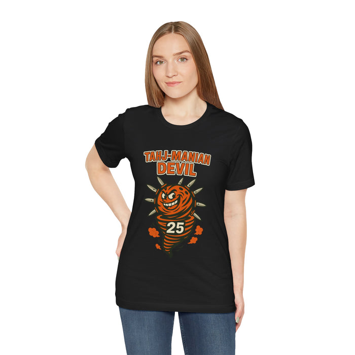 Tahj-Manian Devil Graphic Tee | Unisex Short Sleeve T-Shirt