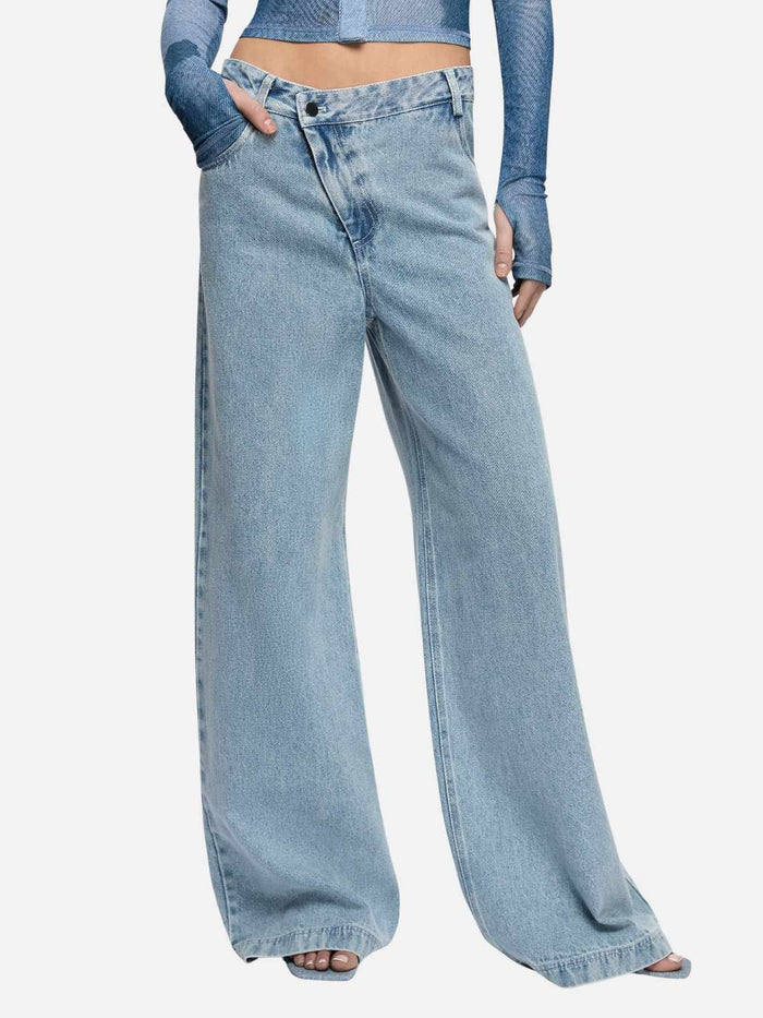 Teo Wrap Jean - Classic Blue