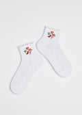 Texas Icons Ruffle Sock