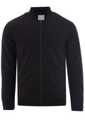 Textured Bomber Jacket