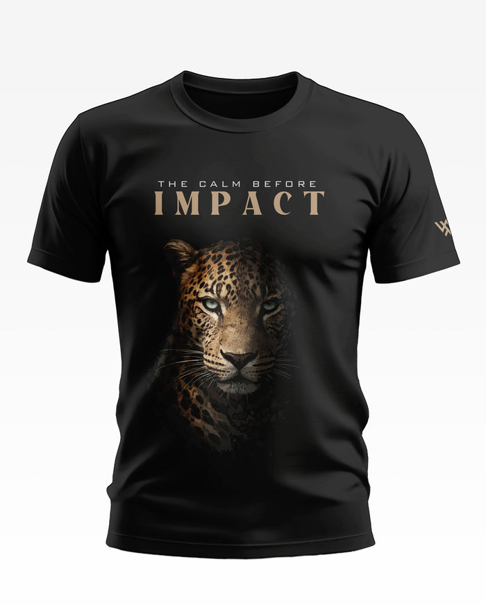 The Calm Before Impact Cotton T-shirt