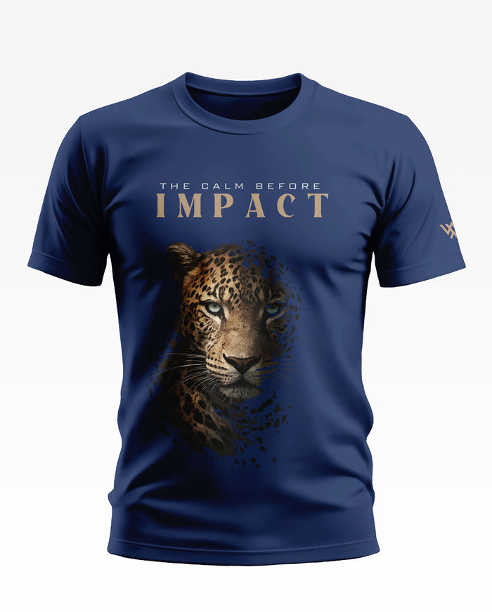 The Calm Before Impact Cotton T-shirt