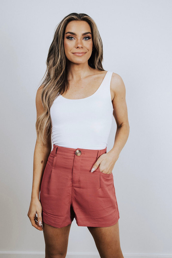 The Lyndon Front Pleated Shorts - FINAL SALE