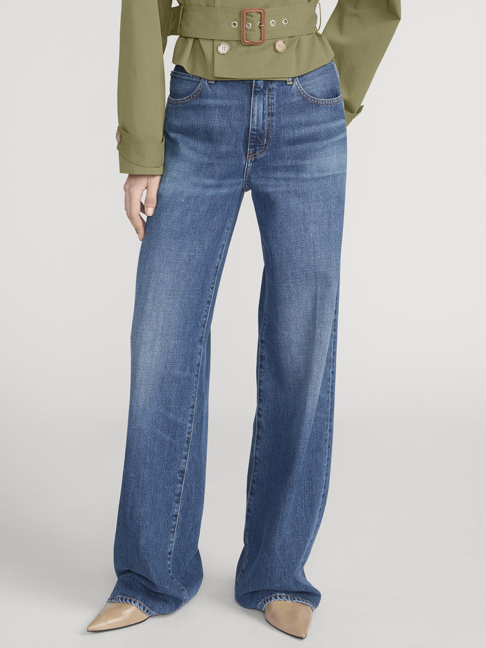 Jeans On Model Crop