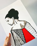 The Painted Korowai Original Painting