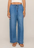 The Sidelines Denim Track Pant - Dreamstate