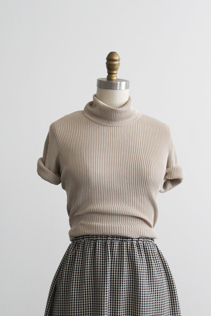 thistle silk turtleneck