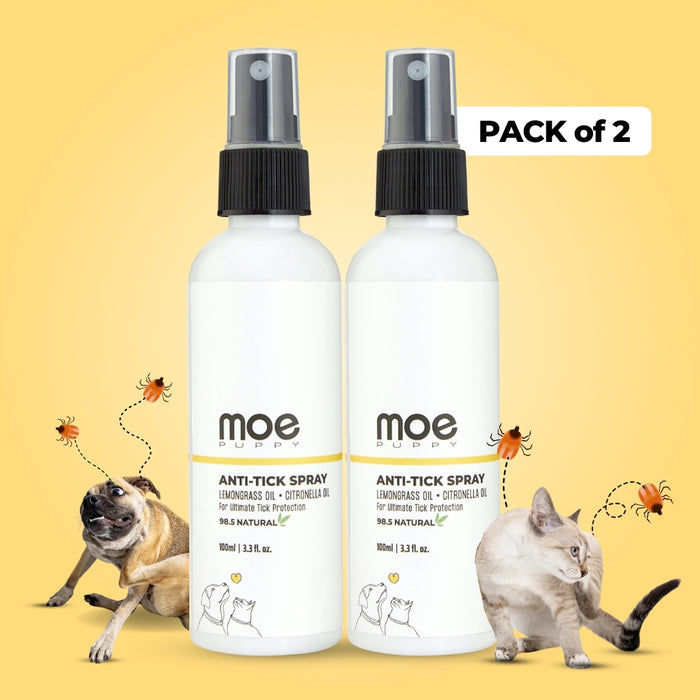 Tick & Flea Repellant Spray - For Dogs and Cats