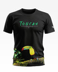 Toucan Between Sky And Forest Cotton T-shirt