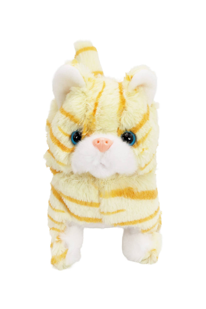 Toy Kitty Cat Walking Fuzzy Soft Sound