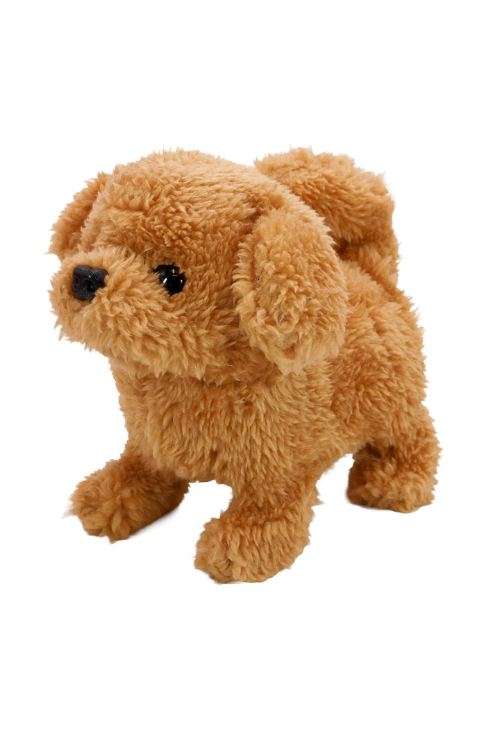 Toy Puppy Dog Walking Fuzzy Soft Sound